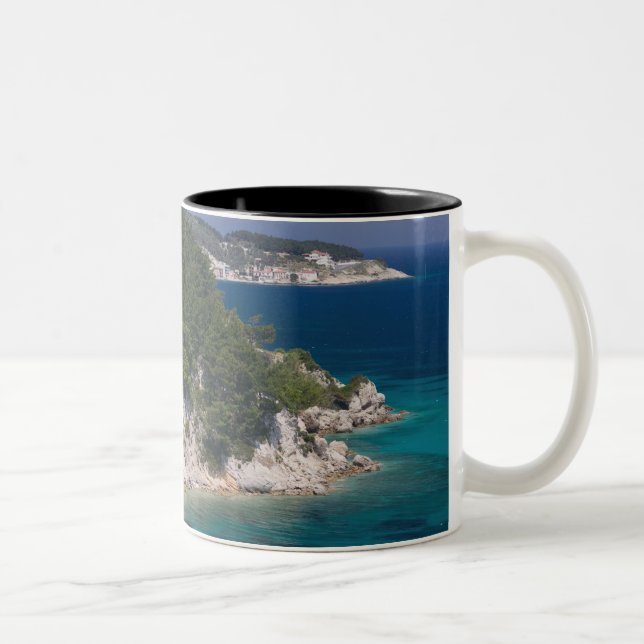 GREECE, Northeastern Aegean Islands, SAMOS, 6 Two-Tone Coffee Mug (Right)