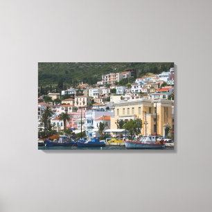 GREECE, Northeastern Aegean Islands, SAMOS, Canvas Print