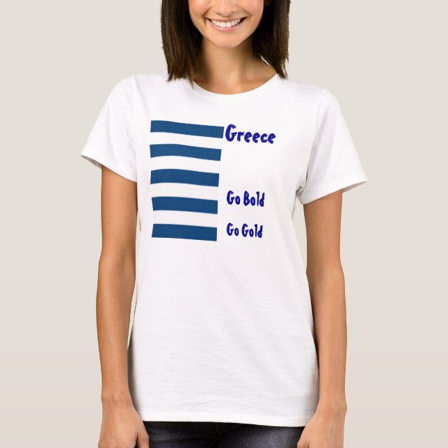 Greece Olympics t-shirts (Front)
