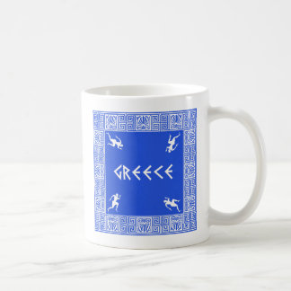 greece pattern coffee mug