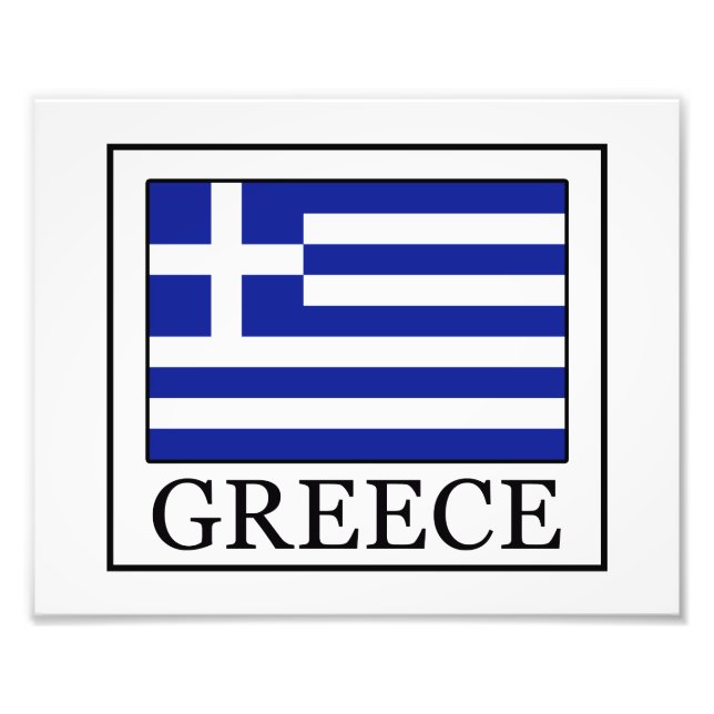 Greece Photo Print (Front)