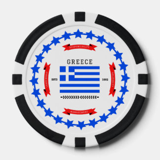 Greece Poker Chips