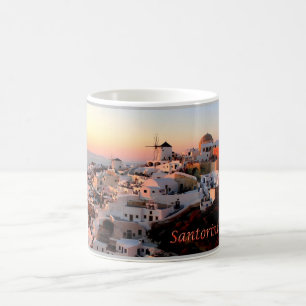 Greece - Santorini - Thera - Thira - Oia - Coffee Mug