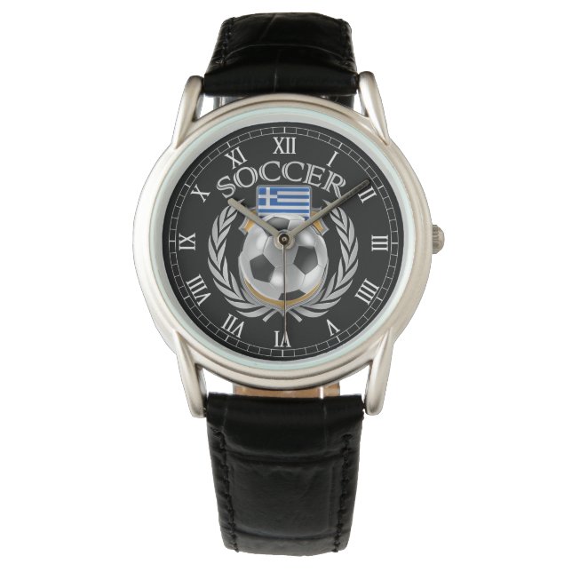 Greece Soccer 2016 Fan Gear Watch (Front)