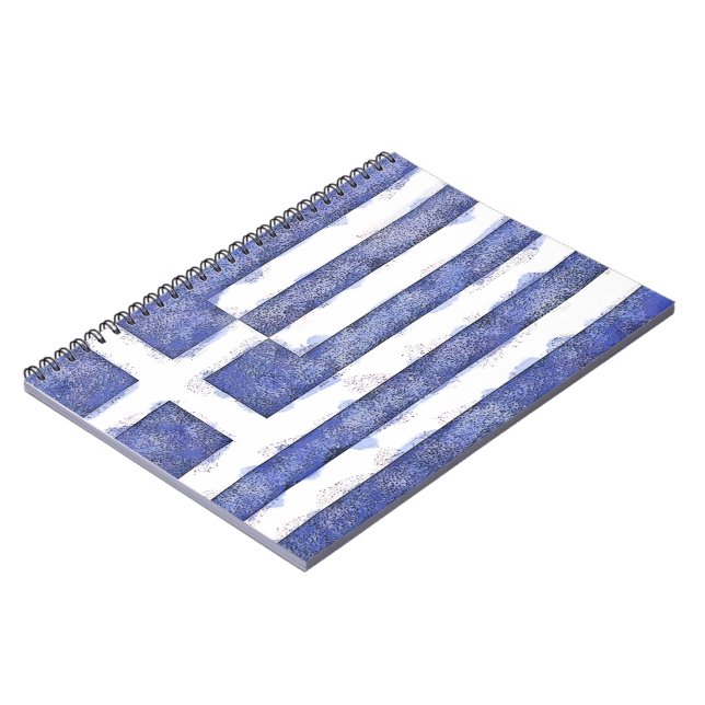 Greece Spiral Notebook (Left Side)