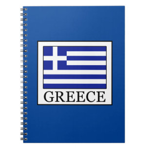 Greece Spiral Notebook