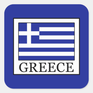 Greece Square Sticker
