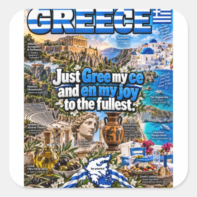 Greece sticker (Front)