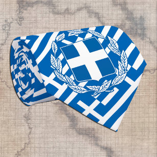 Greece Ties, fashion Greek Flag business Tie