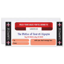 Greece Travel Gift Voucher