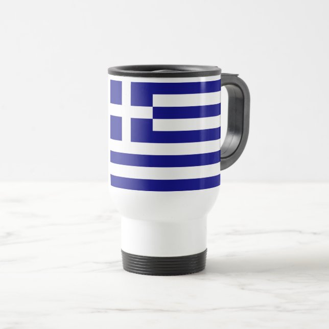Greece Travel Mug (Front Right)