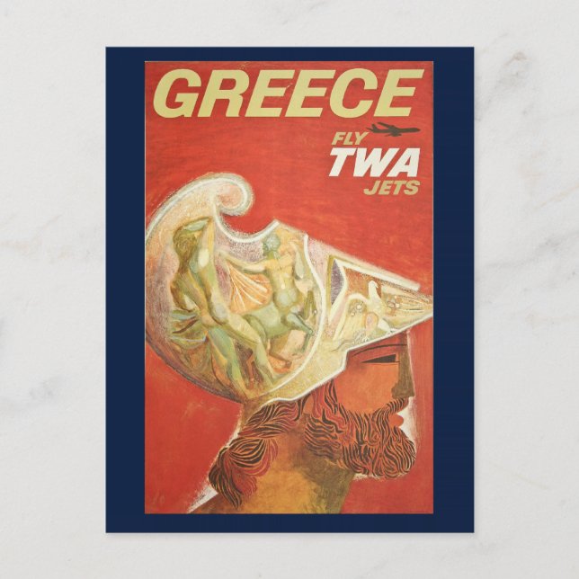 Greece Travel Postcard (Front)