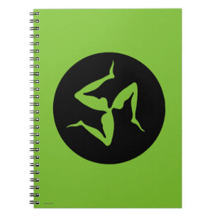 Greece: Triskelion Spiral Notebook