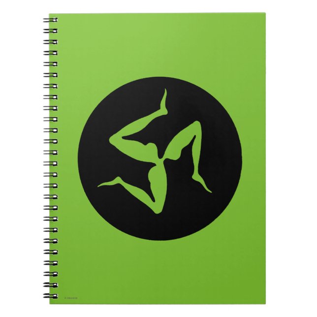 Greece: Triskelion Spiral Notebook (Front)