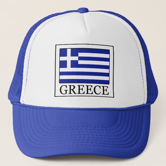 Greece Trucker Hat (Front)
