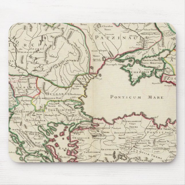 Greece, Turkey, Europe Mouse Pad (Front)