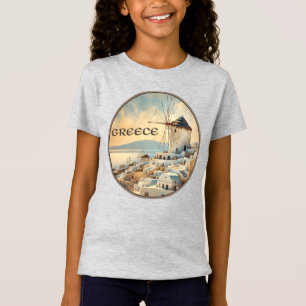 Greece Windmills of Mykonos T-Shirt