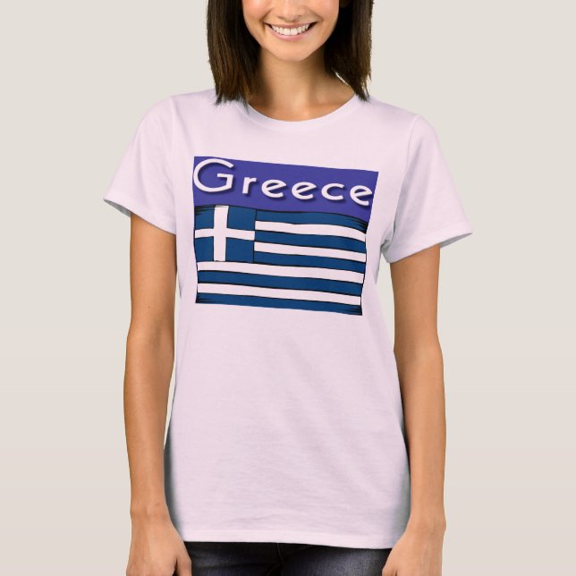 Greece womens t-shirts (Front)