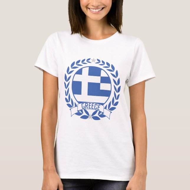 Greece Wreath T-Shirt (Front)