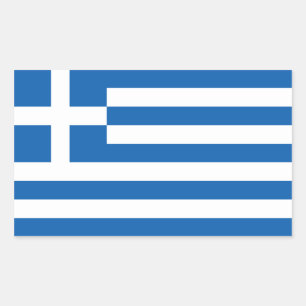 Greece's Flag Rectangular Sticker