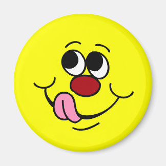 Greedy Face Grumpey Magnet