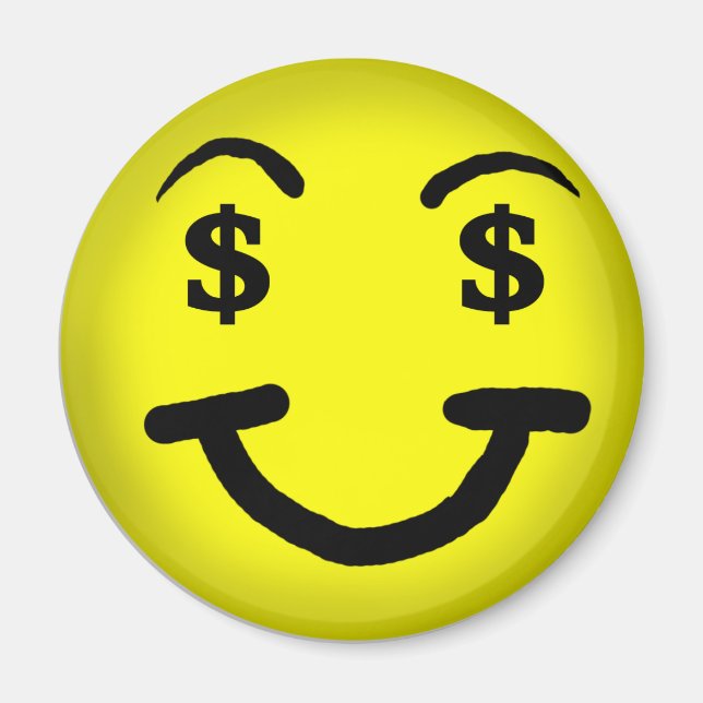 Greedy face Magnet (Front)