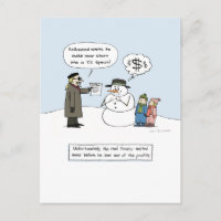 Greedy Frosty - Funny Christmas Cartoon