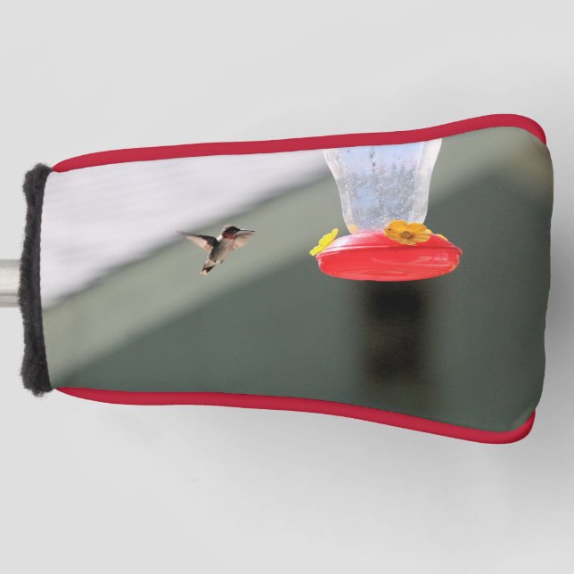 Greedy little  fellow golf head cover (Front)