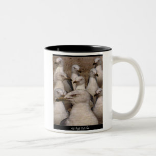 Greedy Scavaging Seagulls - CUSTOM MUG
