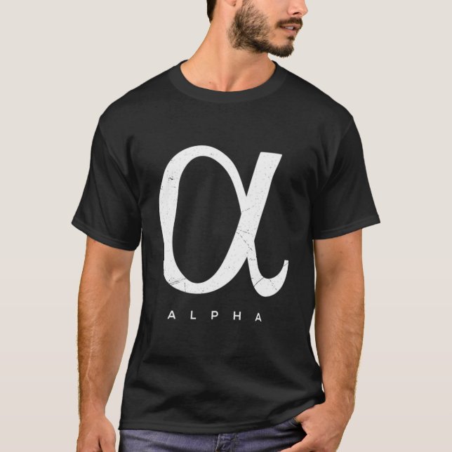 Greek Alpha T-Shirt (Front)