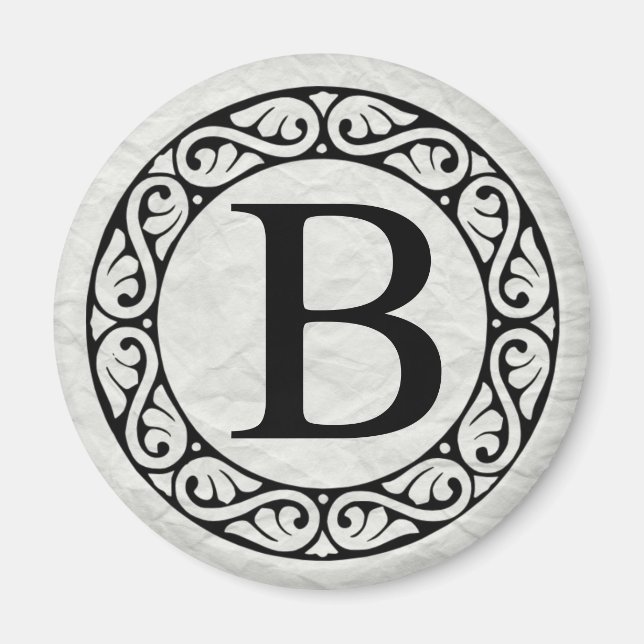 Greek Alphabet Letter Beta Magnet (Front)