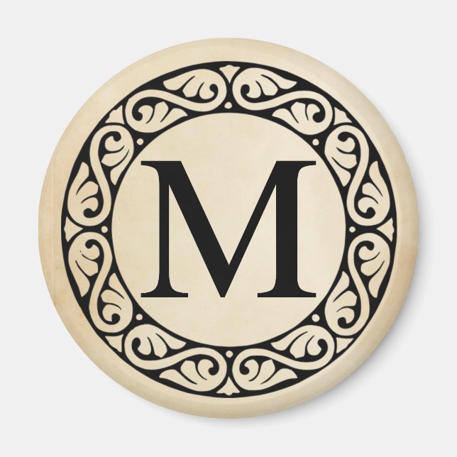 Greek Alphabet Letter Mu Magnet (Front)
