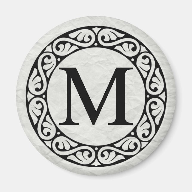 Greek Alphabet Letter Mu Magnet (Front)