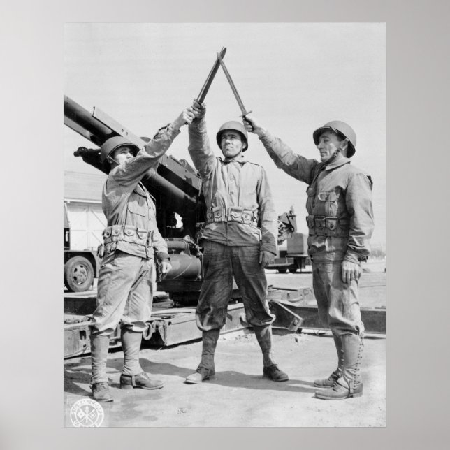 Greek-American Soldiers: 1943 Poster (Front)