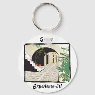 Greek Archway Key Ring