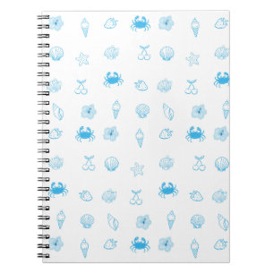 Greek Beach Minimalist Notebook