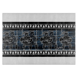 Greek Black Figure Troop Cutting Board