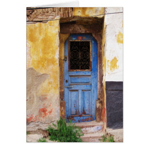 Greek Blue Door - Crete