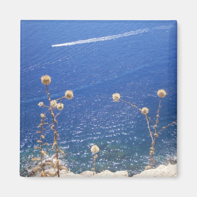 Greek Blue Sea Magnet (Front)