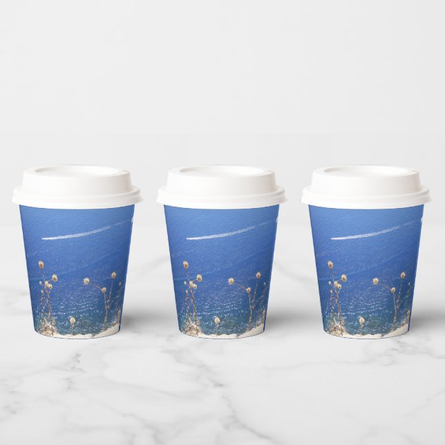 Greek Blue Sea Paper Cups (Multi)