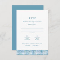 Greek blue tile frame simple destination wedding
