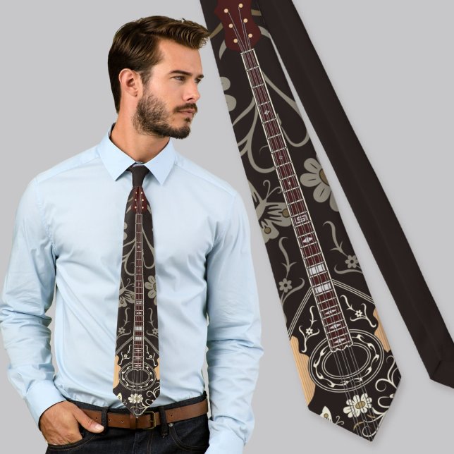 Greek bouzouki tie (Creator Uploaded)