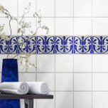 Greek Broken Tile Mosaic Art  Blue Glass and Pearl<br><div class="desc">Greek Broken Tile Mosaic Art  Blue Glass and Pearl</div>