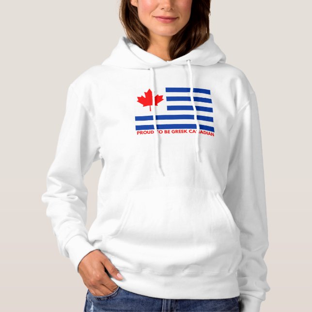 Greek Canadian Hoodie (Front)