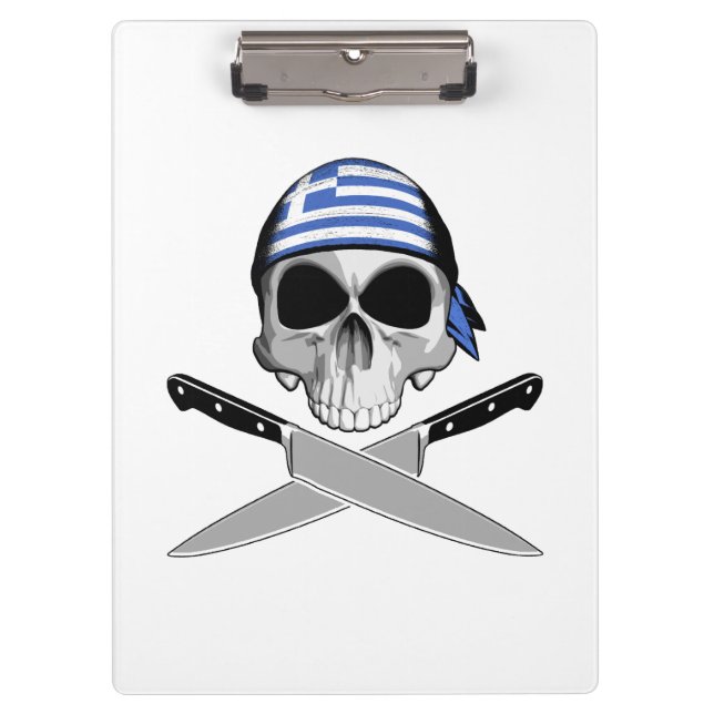 Greek Chef Clipboard (Front)