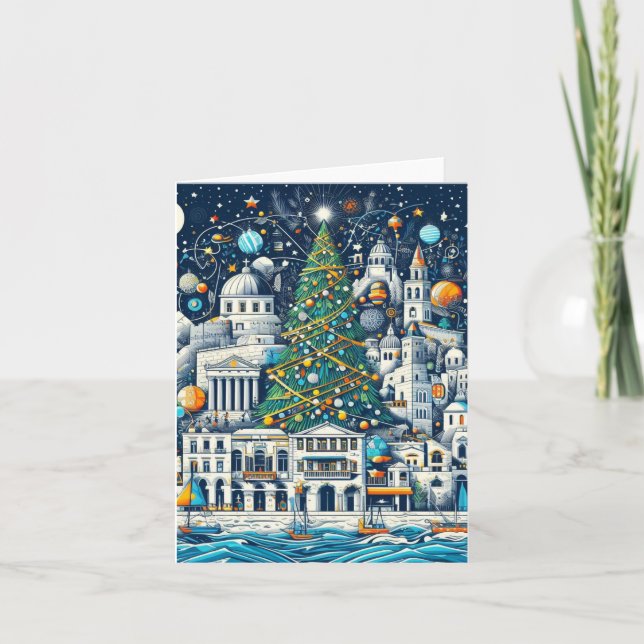 Greek Christmas  Card (Front)