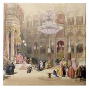 Greek Church of the Holy Sepulchre, Jerusalem, Apr Tile