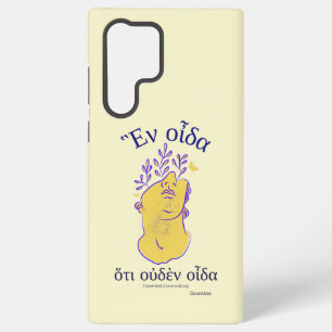 Greek Classics Socrates Philosophers Quotes Samsung Galaxy Case