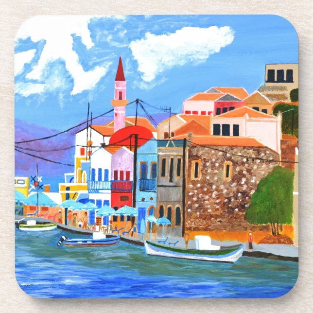 Greek coast coaster (Front)