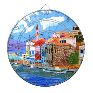 Greek coast dartboard